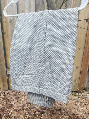 NWOT Women's Amanda & Chelsea sz 16 black/white stretch straight leg slacks